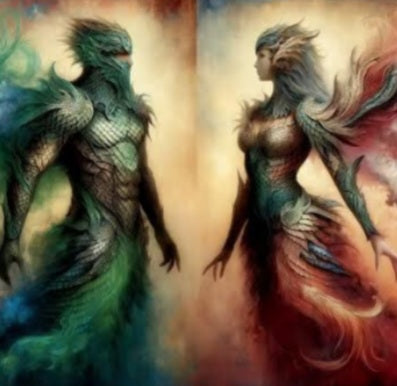 Alchemicalized Dragon Being