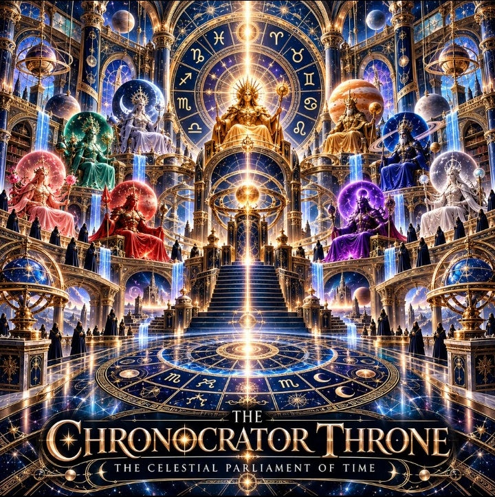 ***THE CHRONOCRATOR THRONE: THE CELESTIAL PARLIAMENT OF TIME