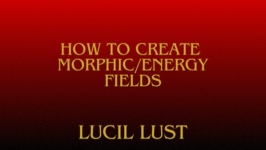 Learn how to make Morphic/Energetic Fields!