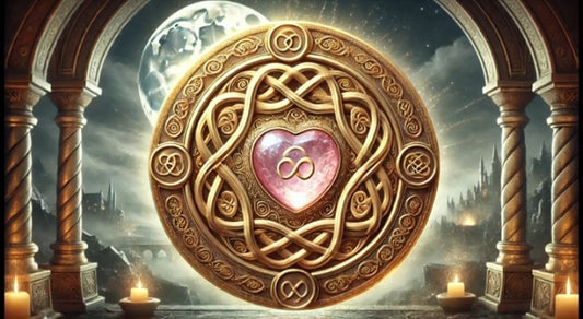 The Mystical Medallion of Entwined Hearts
