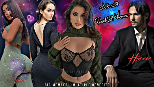 ☢✅ Harem Combo [ Attracts Beautiful Women , Attractive , Voluptuous ] + Androstenol + 12 Inch Penis / Multiple Benefits ☢✅ [Short Version] ]